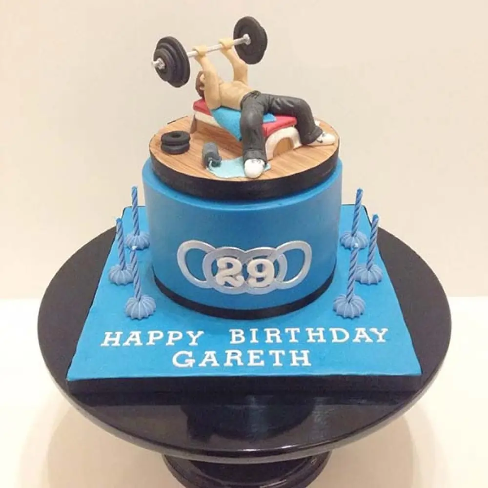 Fondant Gym Cake