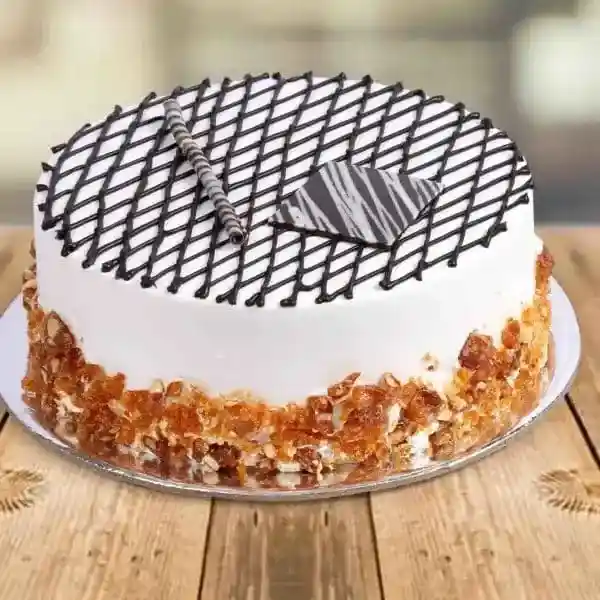 Sober Butterscotch Cake