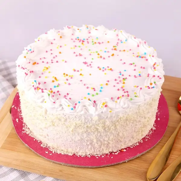 Vanilla Eggless Cake