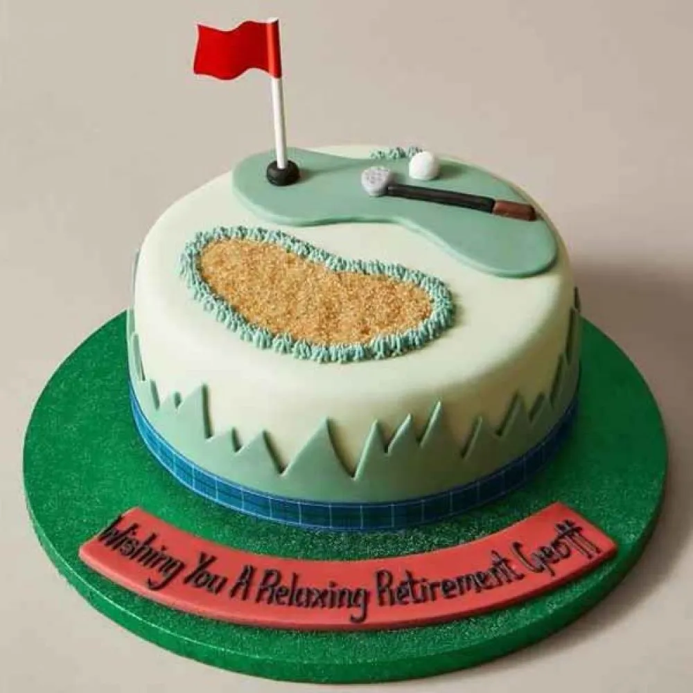 Golf Love Cake