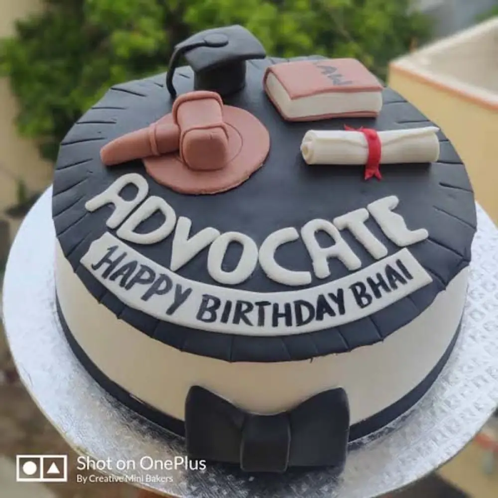 Mr Advocate Cake