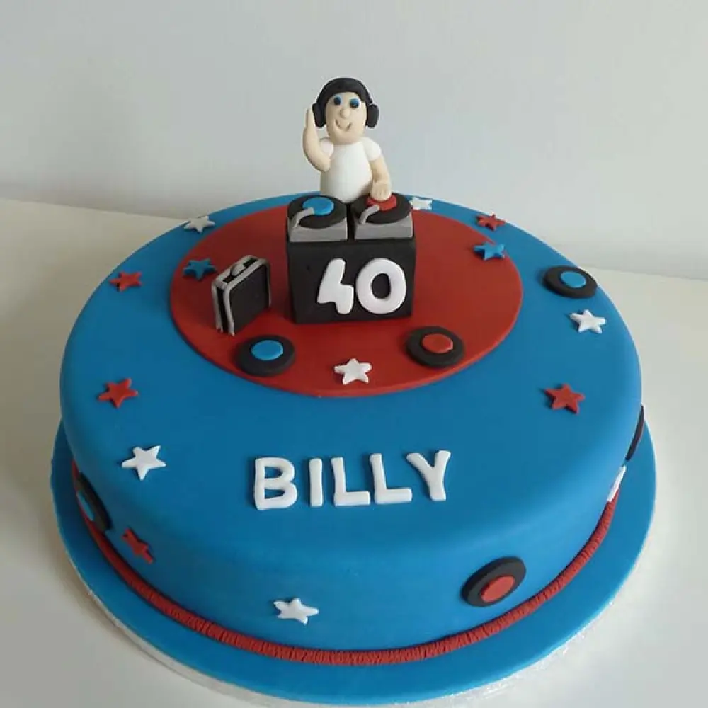 Happy DJ Cake