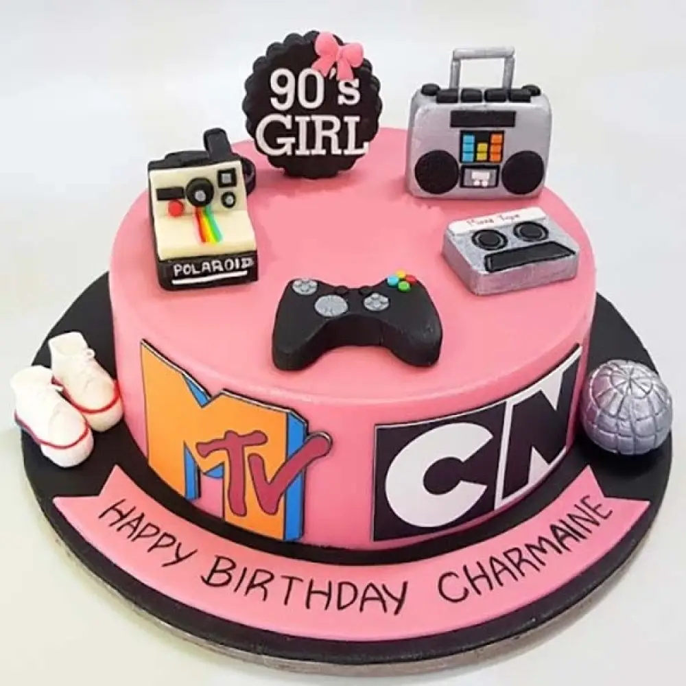 90s Girl Cake