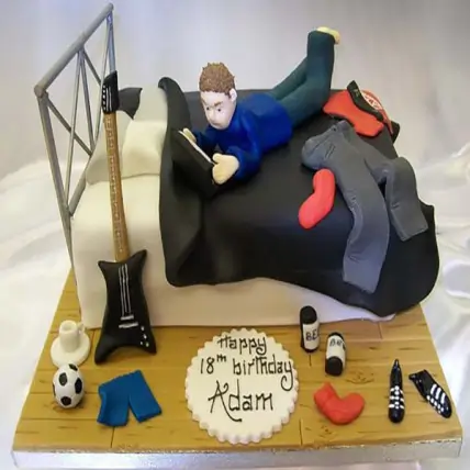 Moody Strings Cake