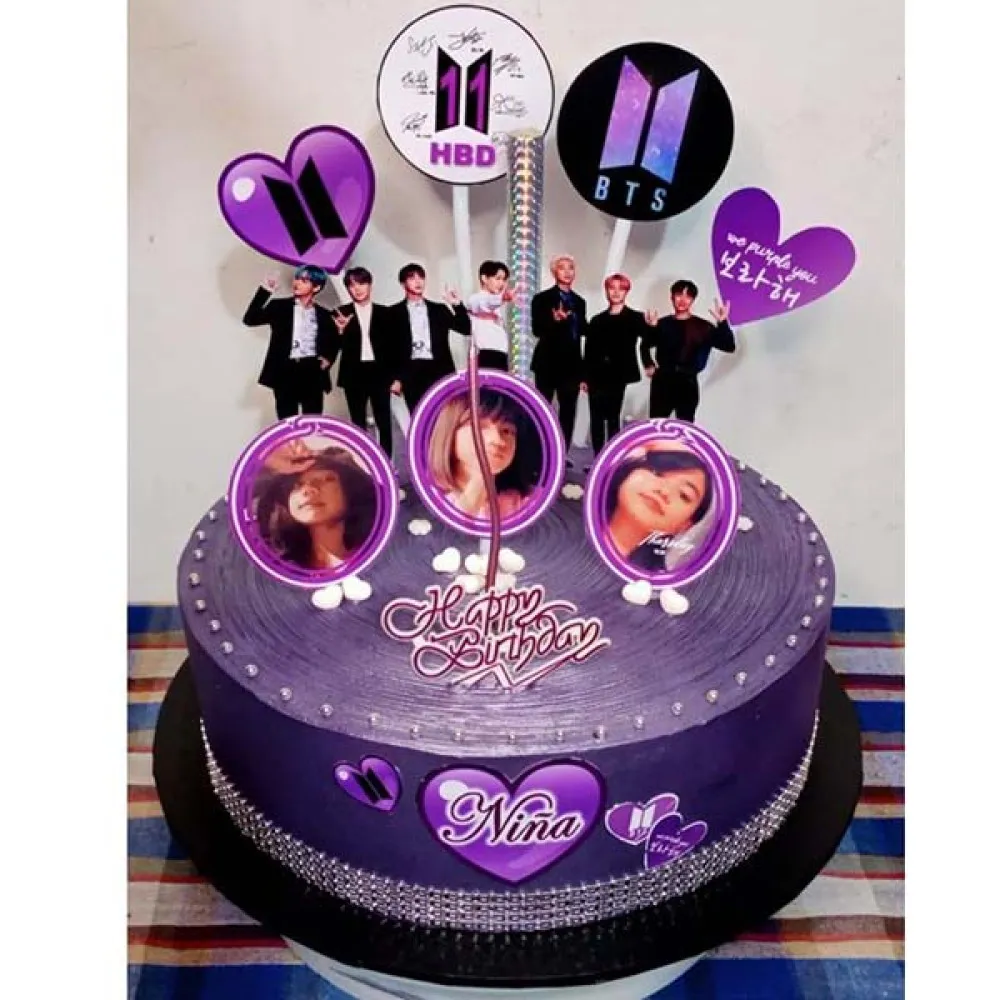 Bts Fan Cake