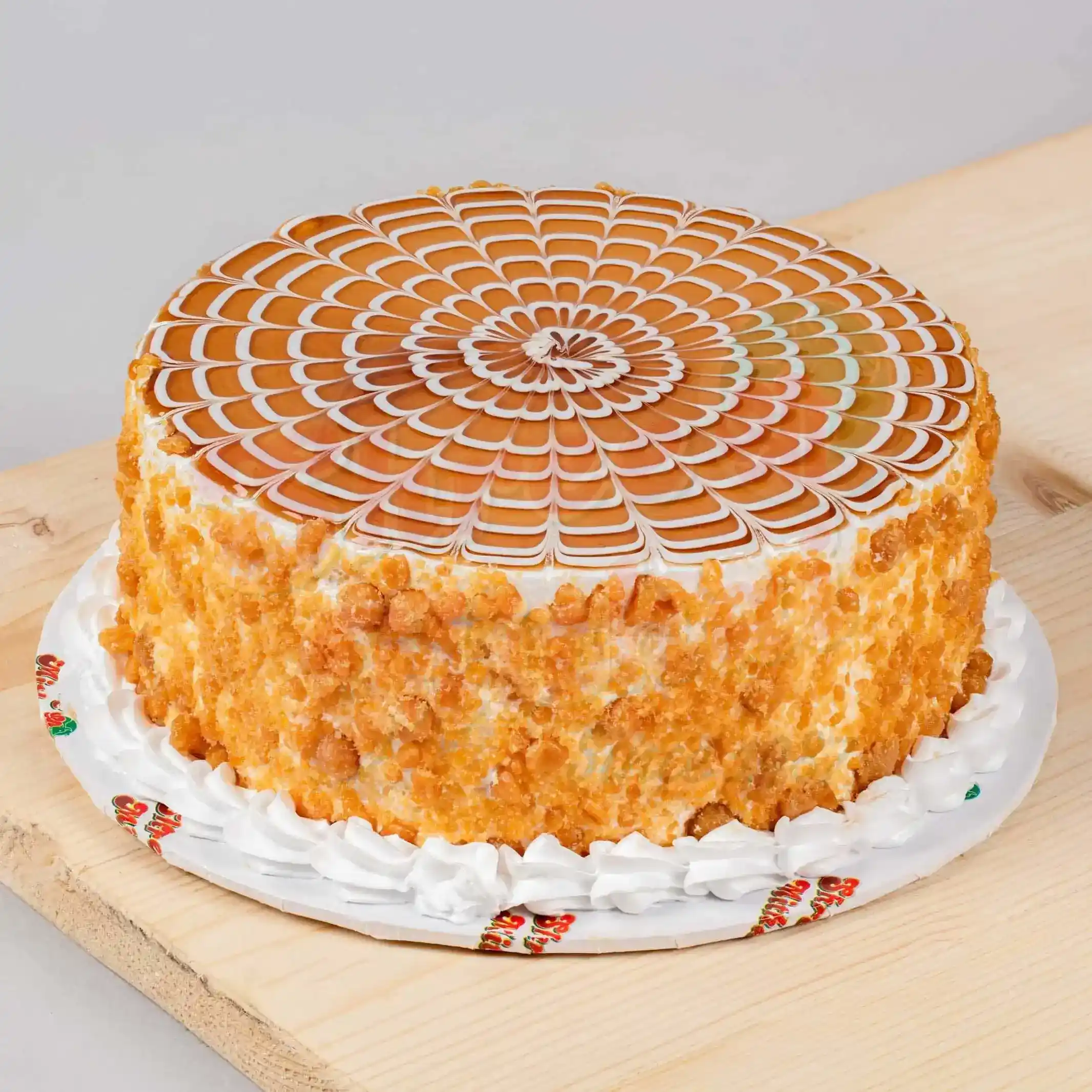 Crispy Butterscotch Cake