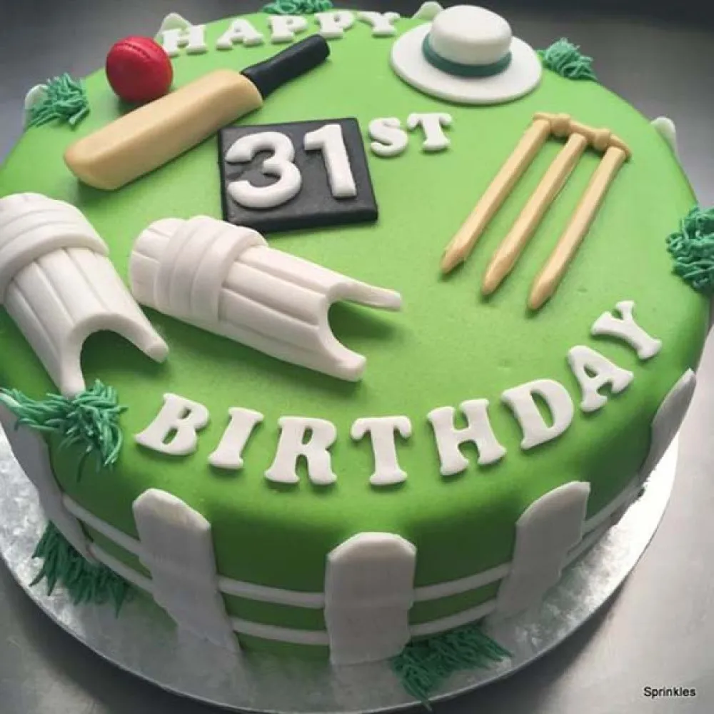 Baseball Special Fondant Cake