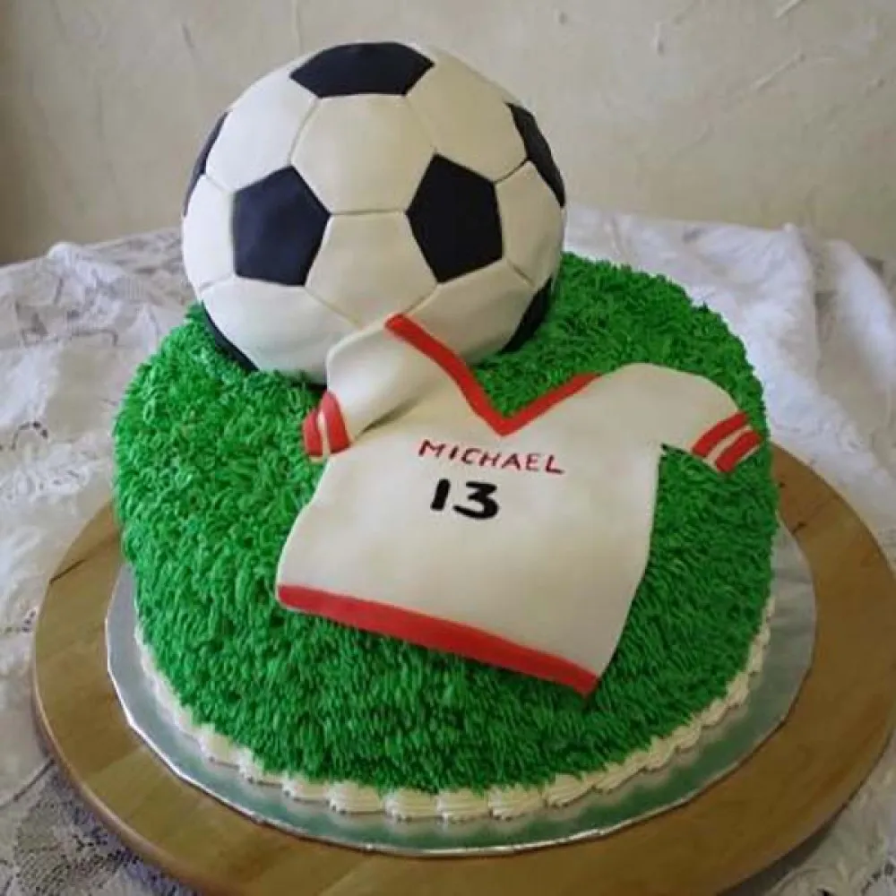 Football Love Cake