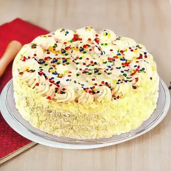 Pretty Vanilla Cake