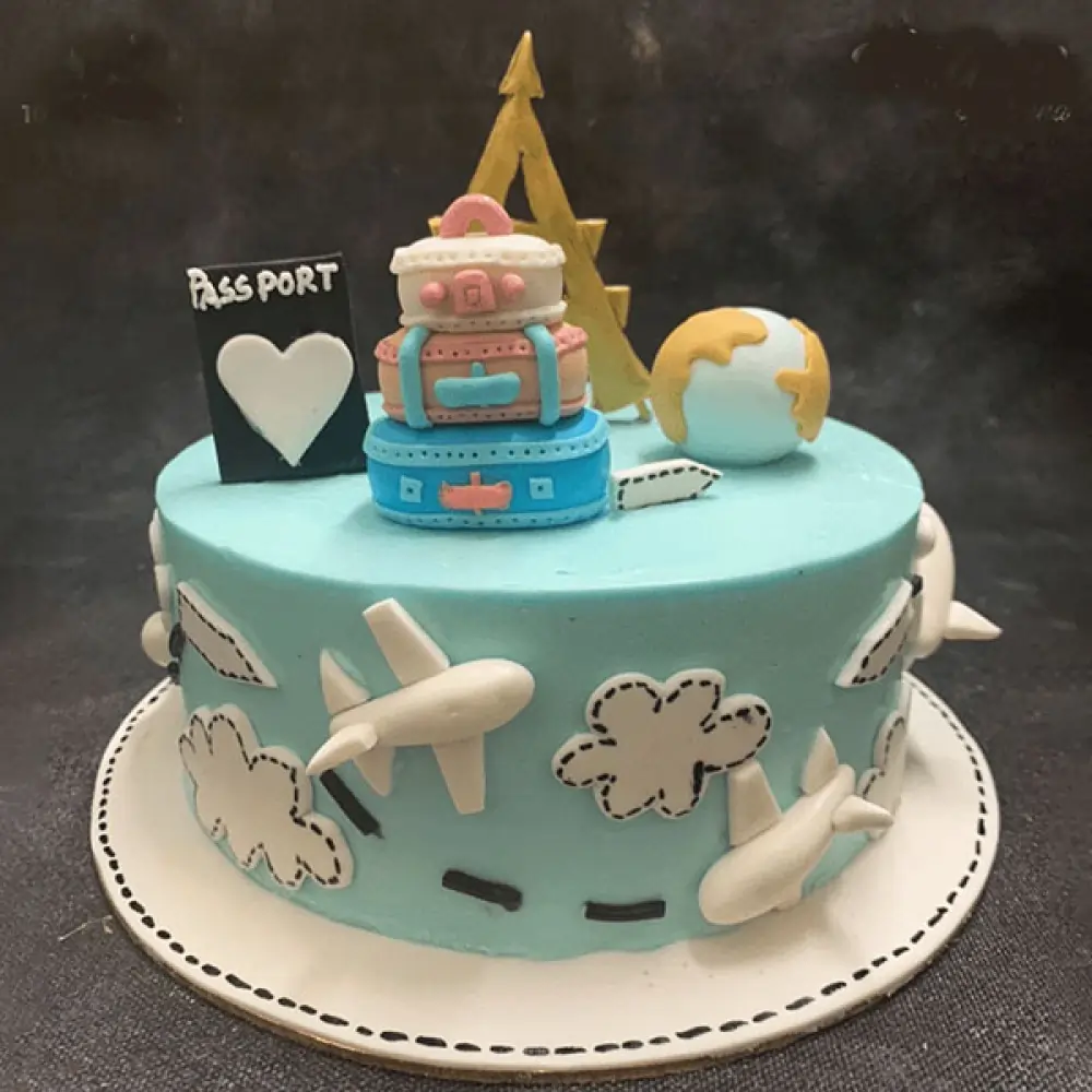 Chose To Travel Cake