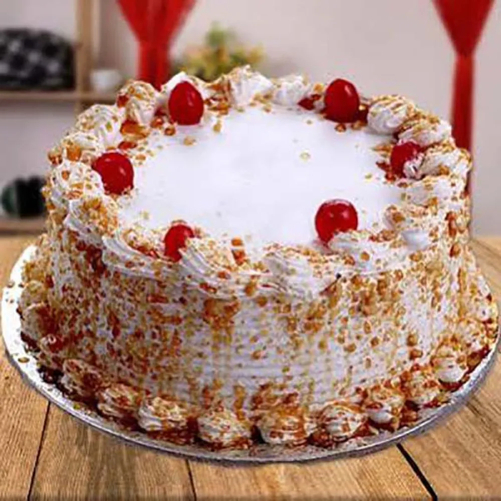 Butterscotch Crunch Cake