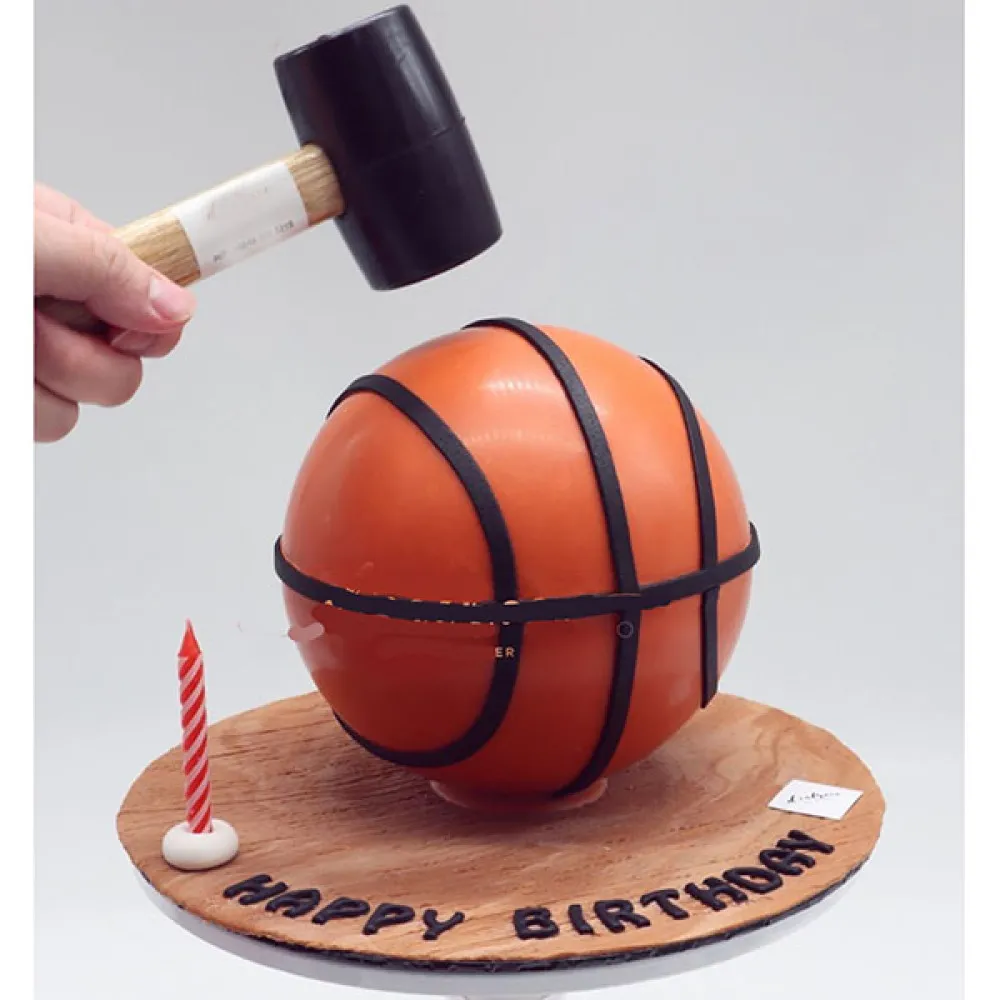 Basket Ball Pinata Retreat Cake