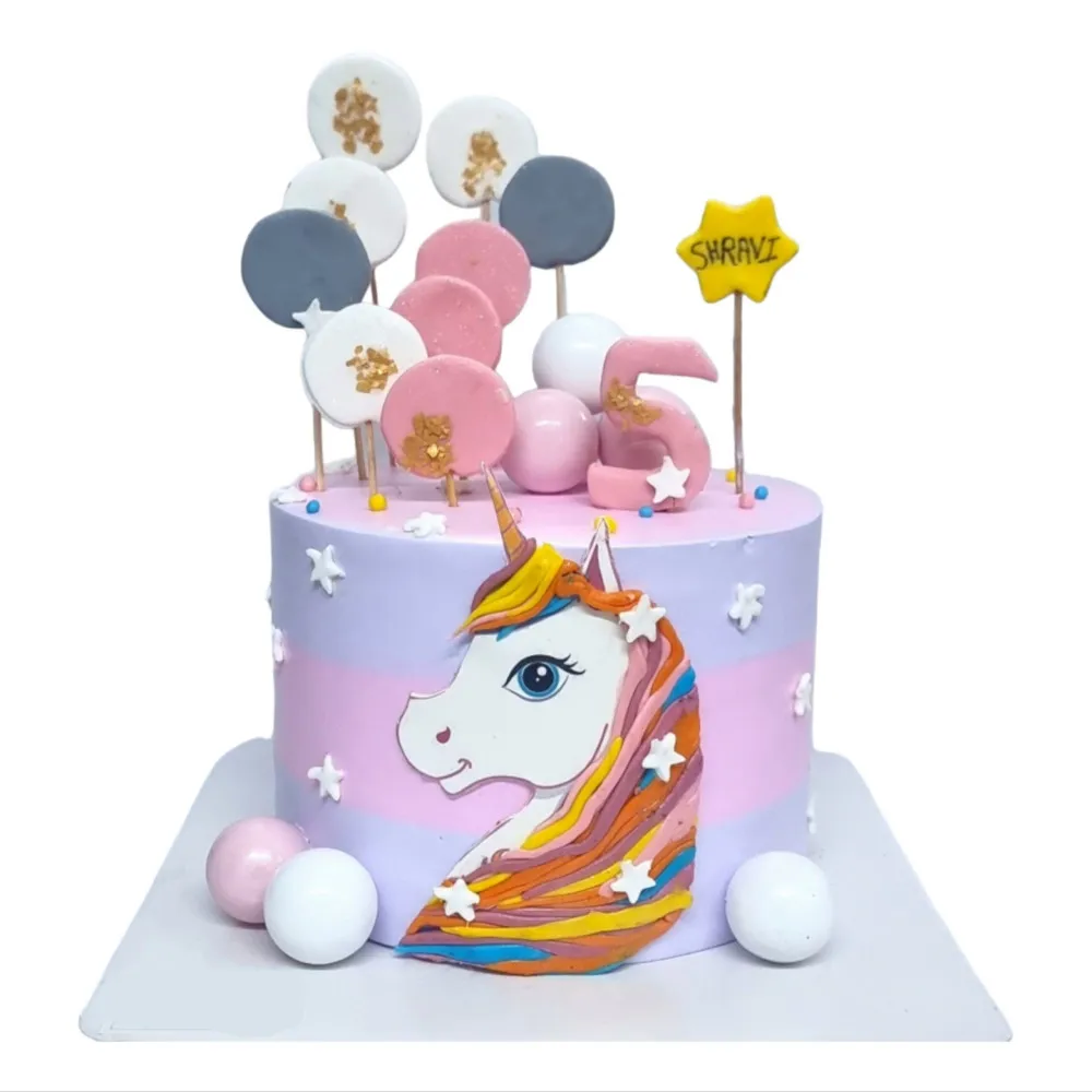 I Love Unicorn Cake
