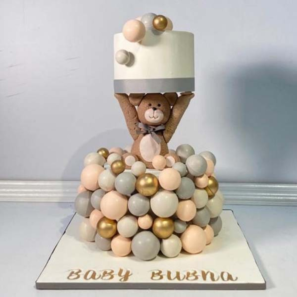 Teddy The Carrier Cake